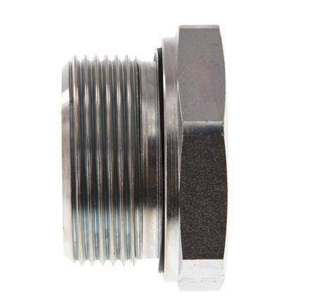 G 1 1/2'' x G 1'' M/F Adaptador reductor de acero galvanizado 315 Bar - Hidráulico