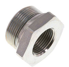 G 1 1/2'' x G 1'' M/F Adaptador reductor de acero galvanizado 315 Bar - Hidráulico