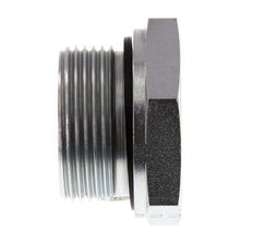 G 1 1/4'' x G 3/4'' M/F Adaptador Reductor de Acero Cincado 400 Bar - Hidráulico