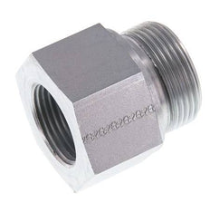 G 1 1/4'' x G 1'' M/F Zinc plated Steel Reducing Adapter 400 Bar - Hydraulic