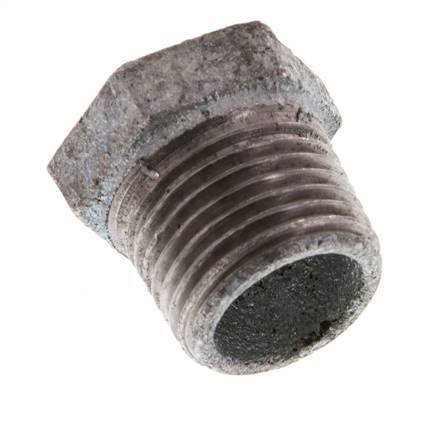 R 1/2'' x Rp 1/4'' M/F Zinc plated Cast iron Reducing Ring 25 Bar [5 Pieces]