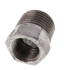 R 1/2'' x Rp 3/8'' M/F Zinc plated Cast iron Reducing Ring 25 Bar [5 Pieces]