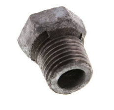 R 1/4'' x Rp 1/8'' M/F Zinc plated Cast iron Reducing Ring 25 Bar [2 Pieces]