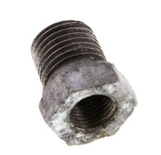 R 1/4'' x Rp 1/8'' M/F Zinc plated Cast iron Reducing Ring 25 Bar [2 Pieces]