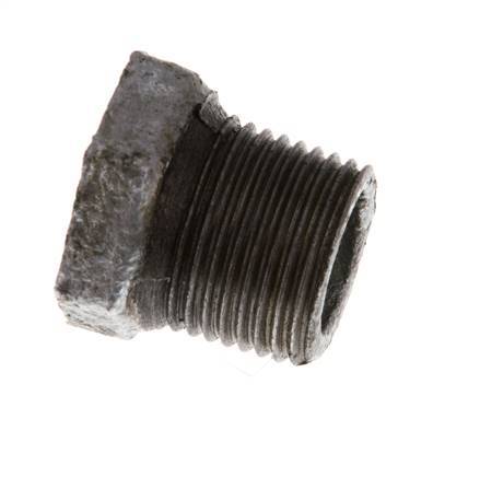 R 3/8'' x Rp 1/4'' M/F Zinc plated Cast iron Reducing Ring 25 Bar [5 Pieces]