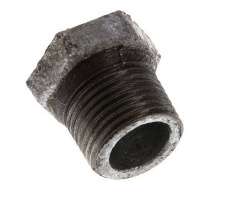 R 3/8'' x Rp 1/4'' M/F Zinc plated Cast iron Reducing Ring 25 Bar [5 Pieces]