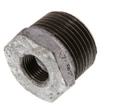 R 1'' x Rp 3/8'' M/F Zinc plated Cast iron Reducing Ring 25 Bar [2 Pieces]