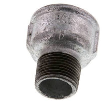 R 1'' x Rp 1 1/4'' M/F Zinc plated Cast iron Reducing Adapter 25 Bar