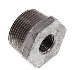R 1 1/4'' x Rp 1/2'' M/F Zinc plated Cast iron Reducing Ring 25 Bar [2 Pieces]