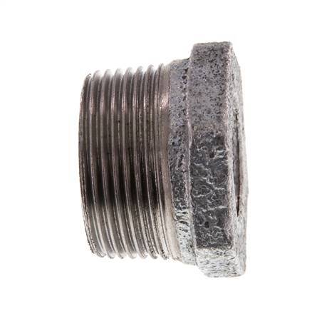 R 1 1/4'' x Rp 3/4'' M/F Zinc plated Cast iron Reducing Ring 25 Bar [2 Pieces]