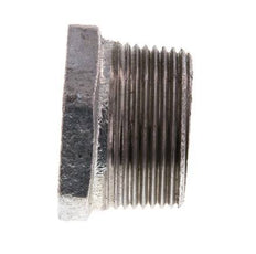 R 1 1/4'' x Rp 1'' M/F Zinc plated Cast iron Reducing Ring 25 Bar [2 Pieces]
