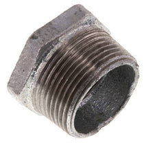 R 1 1/4'' x Rp 1'' M/F Zinc plated Cast iron Reducing Ring 25 Bar [2 Pieces]