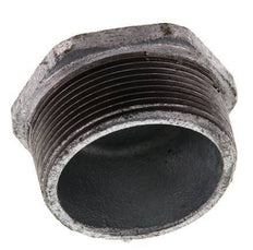 R 2'' x Rp 1/2'' M/F Anillo reductor de hierro fundido galvanizado 25 Bar