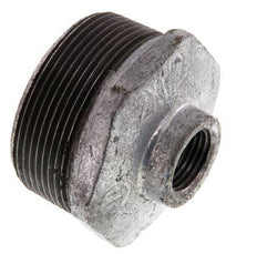 R 2'' x Rp 1/2'' M/F Anillo reductor de hierro fundido galvanizado 25 Bar