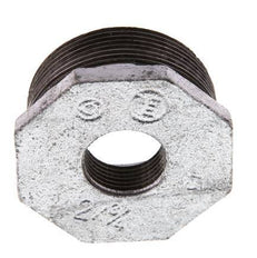 R 2'' x Rp 3/4'' M/F Anillo reductor de hierro fundido galvanizado 25 Bar