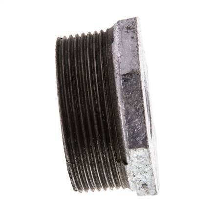R 2'' x Rp 3/4'' M/F Anillo reductor de hierro fundido galvanizado 25 Bar