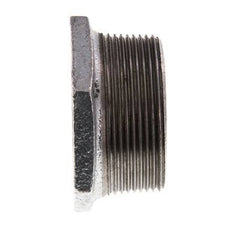 R 2'' x Rp 1 1/2'' M/F Anillo reductor de hierro fundido galvanizado 25 Bar