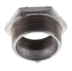 R 2'' x Rp 1 1/2'' M/F Anillo reductor de hierro fundido galvanizado 25 Bar
