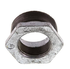 R 2'' x Rp 1 1/4'' M/F Anillo reductor de hierro fundido zincado 25 Bar