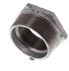 R 2 1/2'' x Rp 2'' M/F Anillo reductor de hierro fundido galvanizado 25 Bar