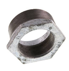 R 2 1/2'' x Rp 2'' M/F Anillo reductor de hierro fundido galvanizado 25 Bar
