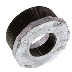 R 3'' x Rp 1 1/2'' M/F Anillo reductor de hierro fundido galvanizado 25 Bar