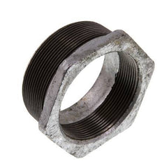 R 3'' x Rp 2 1/2'' M/F Zinc plated Cast iron Reducing Ring 25 Bar