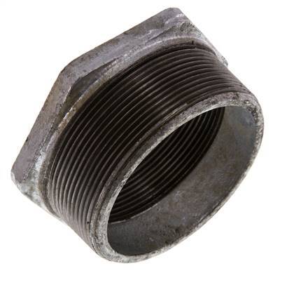 R 3'' x Rp 2 1/2'' M/F Zinc plated Cast iron Reducing Ring 25 Bar
