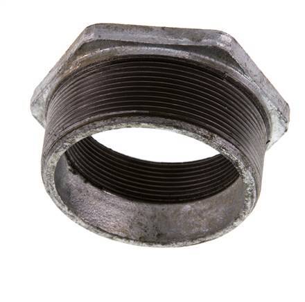 R 3'' x Rp 2 1/2'' M/F Zinc plated Cast iron Reducing Ring 25 Bar