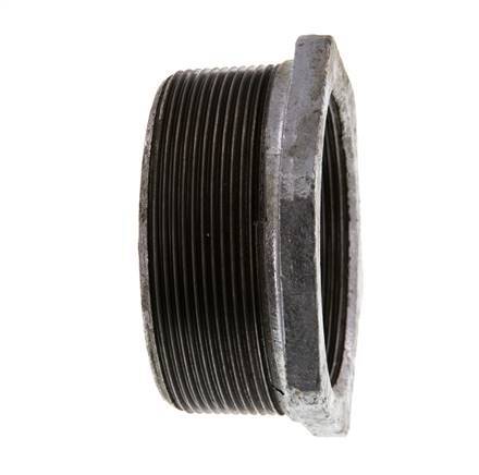 R 3'' x Rp 2 1/2'' M/F Zinc plated Cast iron Reducing Ring 25 Bar