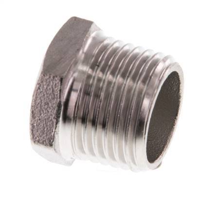 R 1/2'' x Rp 1/8'' M/F Stainless steel Reducing Ring 16 Bar [2 Pieces]