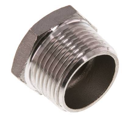 R 3/4'' x Rp 1/4'' M/F Stainless steel Reducing Ring 16 Bar [2 Pieces]
