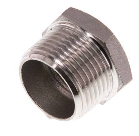 R 3/4'' x Rp 3/8'' M/F Stainless steel Reducing Ring 16 Bar [2 Pieces]