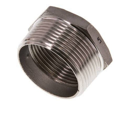 R 1 1/2'' x Rp 1 1/4'' M/F Anillo reductor de acero inoxidable 16 Bar