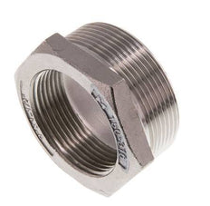 R 2'' x Rp 1 1/2'' M/F Anillo reductor de acero inoxidable 16 Bar