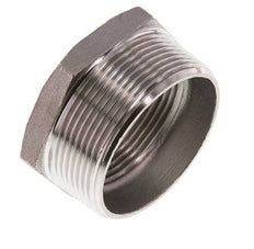 R 2'' x Rp 1 1/2'' M/F Anillo reductor de acero inoxidable 16 Bar
