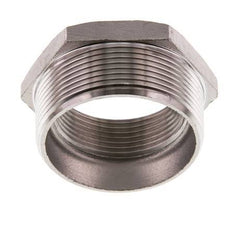R 2'' x Rp 1 1/2'' M/F Anillo reductor de acero inoxidable 16 Bar