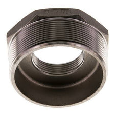R 3'' x Rp 1 1/2'' M/F Anillo reductor de acero inoxidable 16 Bar