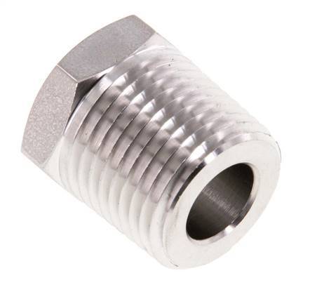1/2'' NPT x 1/4'' NPT M/F Anillo reductor de acero inoxidable 210 Bar - Hidráulico