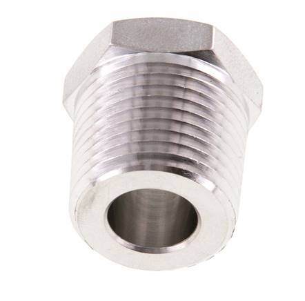 1/2'' NPT x 1/4'' NPT M/F Anillo reductor de acero inoxidable 210 Bar - Hidráulico