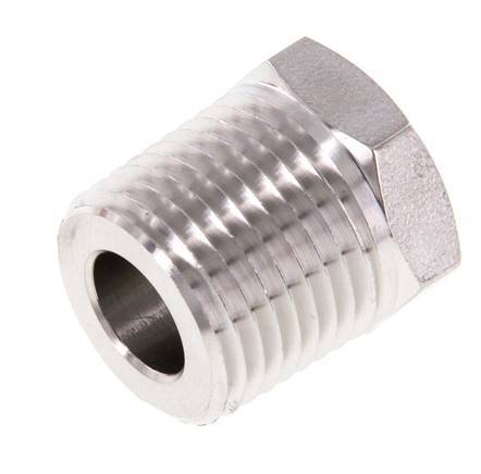 1/2'' NPT x 1/4'' NPT M/F Anillo reductor de acero inoxidable 210 Bar - Hidráulico