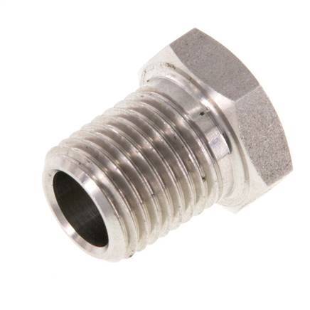 1/4'' NPT x 1/8'' NPT M/F Anillo reductor de acero inoxidable 275 Bar - Hidráulico