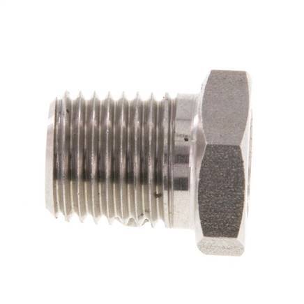 1/4'' NPT x 1/8'' NPT M/F Anillo reductor de acero inoxidable 275 Bar - Hidráulico