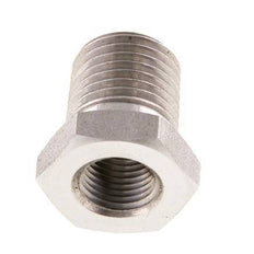 1/4'' NPT x 1/8'' NPT M/F Anillo reductor de acero inoxidable 275 Bar - Hidráulico