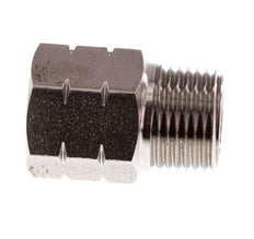 3/8'' NPT x G 3/8'' M/F Anillo reductor de acero inoxidable 40 Bar - Hidráulico