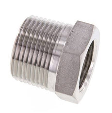 1'' NPT x 3/4'' NPT M/F Stainless steel Reducing Ring 140 Bar - Hydraulic