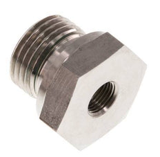 G 1/2'' x G 1/8'' M/F Adaptador reductor de acero inoxidable 630 Bar - Hidráulico