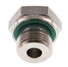 G 1/2'' x G 1/8'' M/F Adaptador reductor de acero inoxidable 630 Bar - Hidráulico