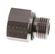 G 1/2'' x G 3/8'' M/F Adaptador reductor de acero inoxidable 630 Bar - Hidráulico