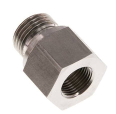 G 1/2'' x G 3/8'' M/F Adaptador reductor de acero inoxidable 630 Bar - Hidráulico